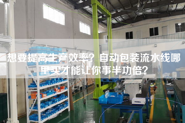 想要提高生產效率？自動包裝流水線哪里買才能讓你事半功倍？