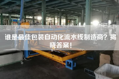 誰是最佳包裝自動(dòng)化流水線制造商？揭曉答案！