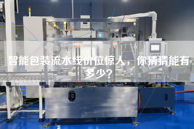 智能包裝流水線價位驚人，你猜猜能有多少？