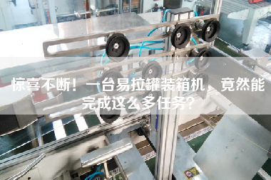 驚喜不斷！一臺易拉罐裝箱機，竟然能完成這么多任務？