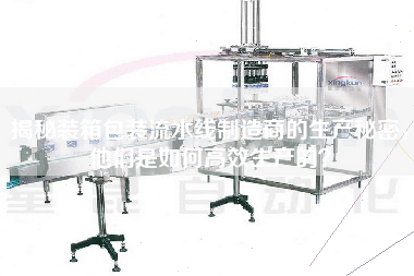 揭秘裝箱包裝流水線制造商的生產(chǎn)秘密，他們是如何高效生產(chǎn)的