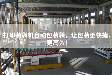 打印裝袋機自動包裝袋，讓包裝更快捷，更高效！