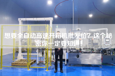 想要全自動高速開箱機批發價這個秘密你一定要知道！