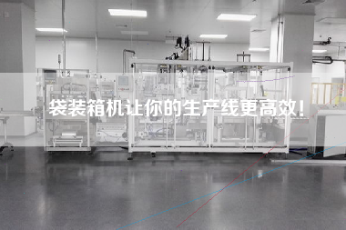 袋裝箱機讓你的生產線更高效！