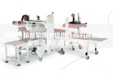 揭秘開箱包裝流水線供貨商的神秘面紗你知道他們的秘密嗎