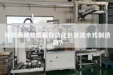 你知道哪些紙箱自動化包裝流水線制造商