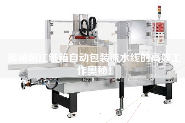 揭秘陽江紙箱自動(dòng)包裝流水線的高效工作奧秘！