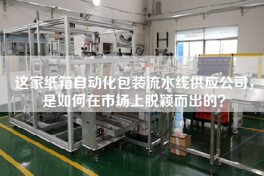 這家紙箱自動化包裝流水線供應公司，是如何在市場上脫穎而出的