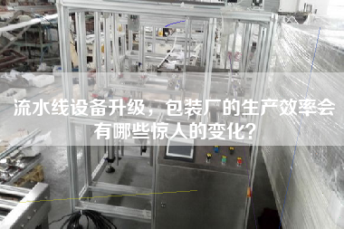 流水線設(shè)備升級(jí)，包裝廠的生產(chǎn)效率會(huì)有哪些驚人的變化？