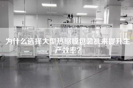 為什么選擇大型熱縮膜包裝機來提升生產效率？