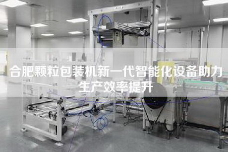 合肥顆粒包裝機新一代智能化設備助力生產效率提升