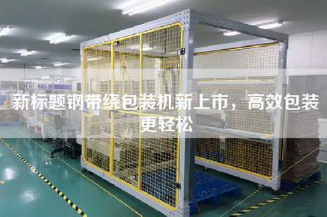 新標(biāo)題鋼帶繞包裝機(jī)新上市，高效包裝更輕松