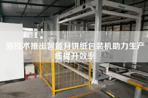 新技術推出智能月餅紙包裝機助力生產線提升效率