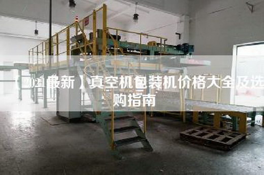 【2021最新】真空機包裝機價格大全及選購指南