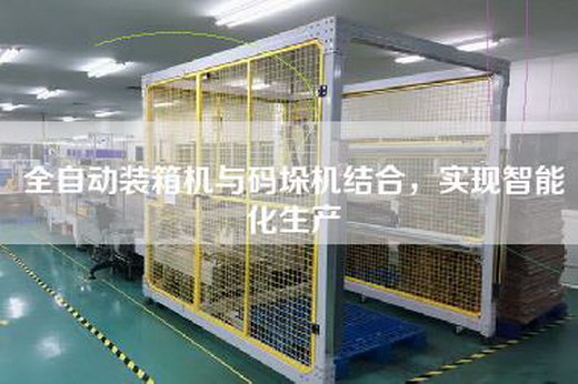 全自動裝箱機與碼垛機結(jié)合，實現(xiàn)智能化生產(chǎn)