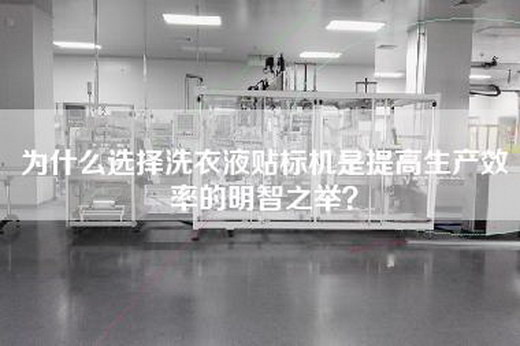 為什么選擇洗衣液貼標機是提高生產效率的明智之舉？