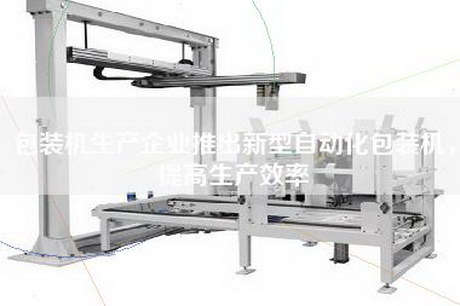 包裝機生產企業推出新型自動化包裝機，提高生產效率