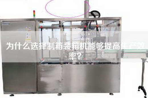 為什么選擇制箱裝箱機(jī)能夠提高生產(chǎn)效率？
