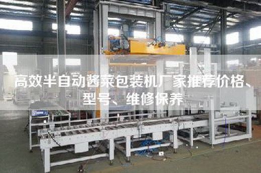 高效半自動醬菜包裝機廠家推薦價格、型號、維修保養